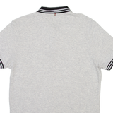 PRETTY GREEN Mens Polo Shirt Grey M