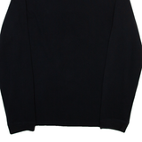 LYLE & SCOTT Mens Polo Shirt Black Long Sleeve M