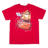 WINNERS CIRCLE Dale Earnhardt Jr Mens T-Shirt Red USA L