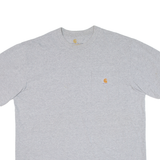 CARHARTT Mens T-Shirt Grey L