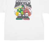 Toreadors Vs Spartans Mens T-Shirt White USA XL