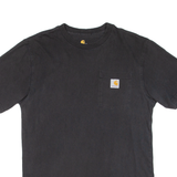 CARHARTT Mens T-Shirt Black S
