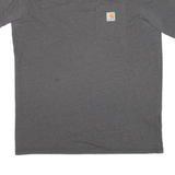 CARHARTT Tall Relaxed Fit Mens T-Shirt Grey L