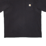 CARHARTT Loose Fit Mens T-Shirt Black XL