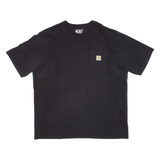 CARHARTT Loose Fit Mens T-Shirt Black XL