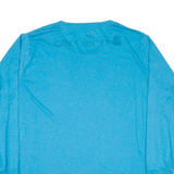 CARHARTT Womens T-Shirt Blue Long Sleeve XL