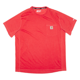 CARHARTT Relaxed Fit Mens T-Shirt Red L