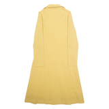 Womens Overcoat Jacket Beige Wool M