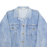 Mens Denim Jacket Blue Cashmere L