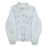 PUEBLO Mens Denim Jacket Blue L