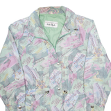 CHARLES VOGELE Mens Jacket Green Crazy Pattern L