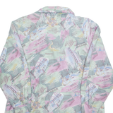 CHARLES VOGELE Mens Jacket Green Crazy Pattern L