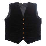 Mens Waistcoat Black M