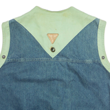 SWINGER Mens Gilet Blue L
