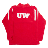 NIKE Mens Fleece Red 1/4 Zip L