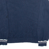NAUTICA Womens Jumper Blue V-Neck Tight Knit L