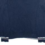 NAUTICA Womens Jumper Blue V-Neck Tight Knit L