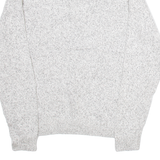 CHAPS Mens Jumper White 1/4 Zip Tight Knit M