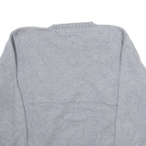 POLO RALPH LAUREN Womens Jumper Grey Tight Knit XL