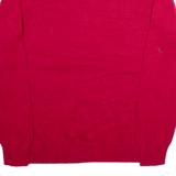 NAUTICA Mens Jumper Red Tight Knit M