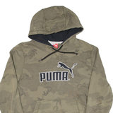 PUMA Mens Green Hoodie M