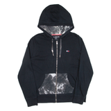 TOMMY HILFIGER Womens Black Hoodie Full Zip XL