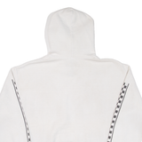 COCA COLA Womens White Hoodie M