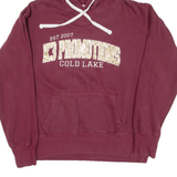 MUSKOKA Cold Lake Womens Maroon Hoodie USA L