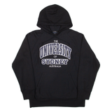 BIZ COLLECTION University Of Sydney Mens Black Hoodie S