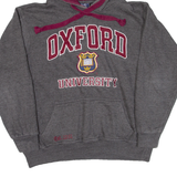 Oxford University Mens Grey Hoodie S