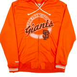 MITCHELL & NESS San Francisco Giants Mens Orange Hoodie Full Zip USA XL