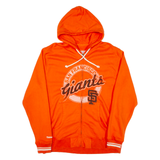 MITCHELL & NESS San Francisco Giants Mens Orange Hoodie Full Zip USA XL