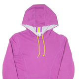 ADIDAS Womens Purple Hoodie UK 14