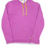 ADIDAS Womens Purple Hoodie UK 14