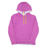 ADIDAS Womens Purple Hoodie UK 14