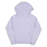 NIKE Womens Purple Hoodie S