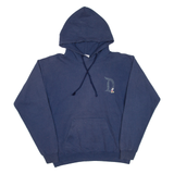 HANES Disney Mickey Mouse Womens Blue Hoodie 90s M