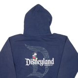 HANES Disney Mickey Mouse Womens Blue Hoodie 90s M