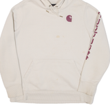 CARHARTT Relaxed Fit Mens Beige Hoodie XL