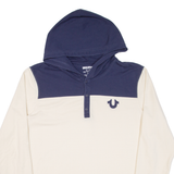 TRUE RELIGION Mens Beige Hoodie 2XL