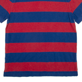 TOMMY HILFIGER Custom Fit Mens Polo Shirt Red Striped XL