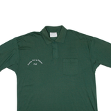 CRYSTAL Mens Polo Shirt Green XL