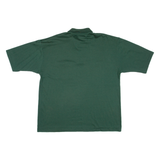 CRYSTAL Mens Polo Shirt Green XL