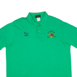 Syracuse Fire Dept Mens Polo Shirt Green L