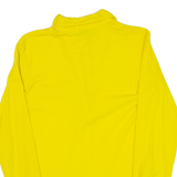 Womens Polo Shirt Yellow Long Sleeve S