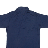 Mens Polo Shirt Blue M