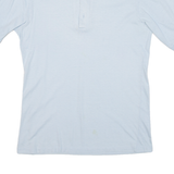 Mens Polo Shirt Blue M