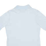 Mens Polo Shirt Blue M