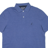 NAUTICA Mens Polo Shirt Blue M
