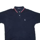 NAUTICA Mens Polo Shirt Blue L